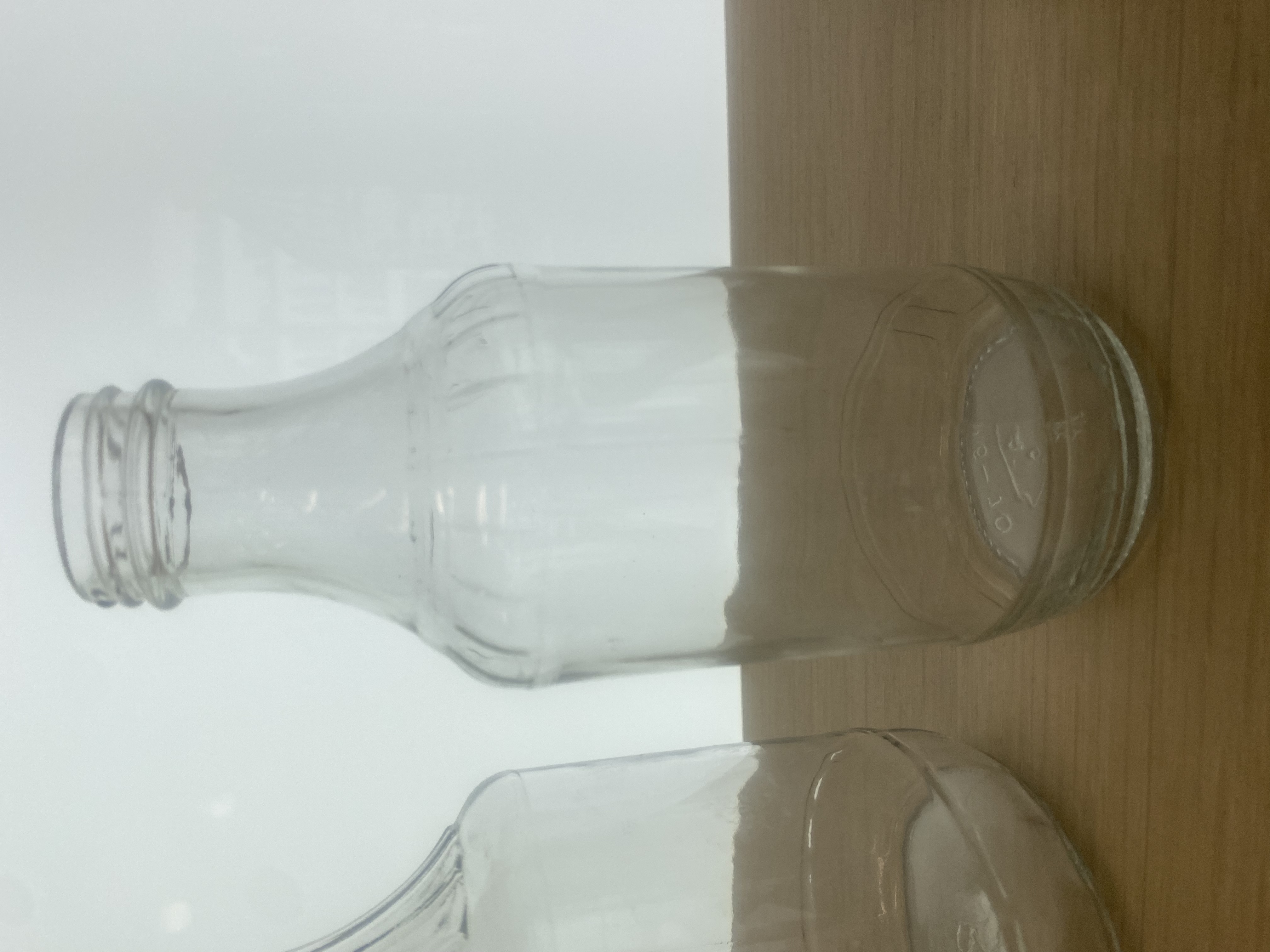 16 oz. Clear Glass Decanter Bottle, 38mm 38-405, 12/cs